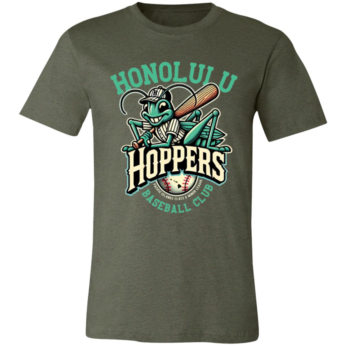 Honolulu Hoppers Minor League Baseball Team T-Shirt