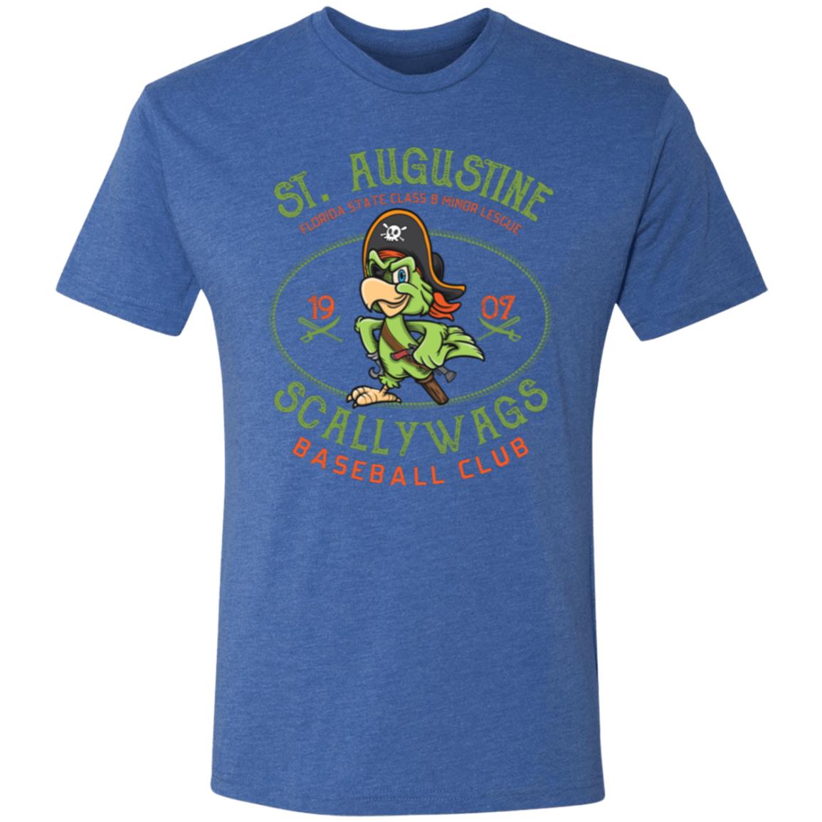 St. Augustine Scallywags Baseball Team Triblend T-Shirt