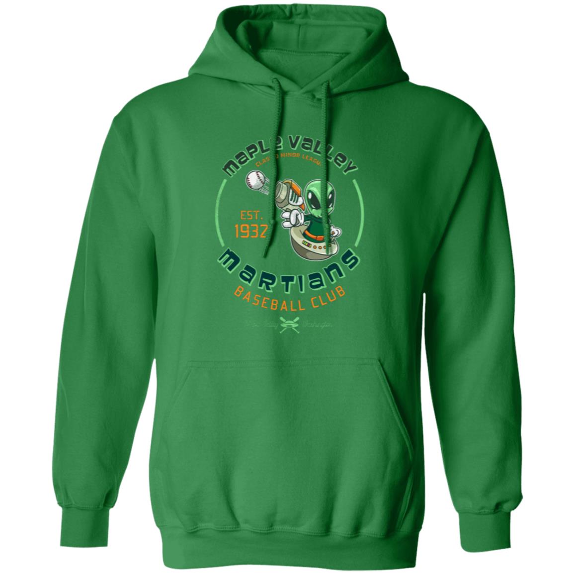 Maple Valley Martians Retro Minor League Baseball Team-Unisex Premium Hoodie