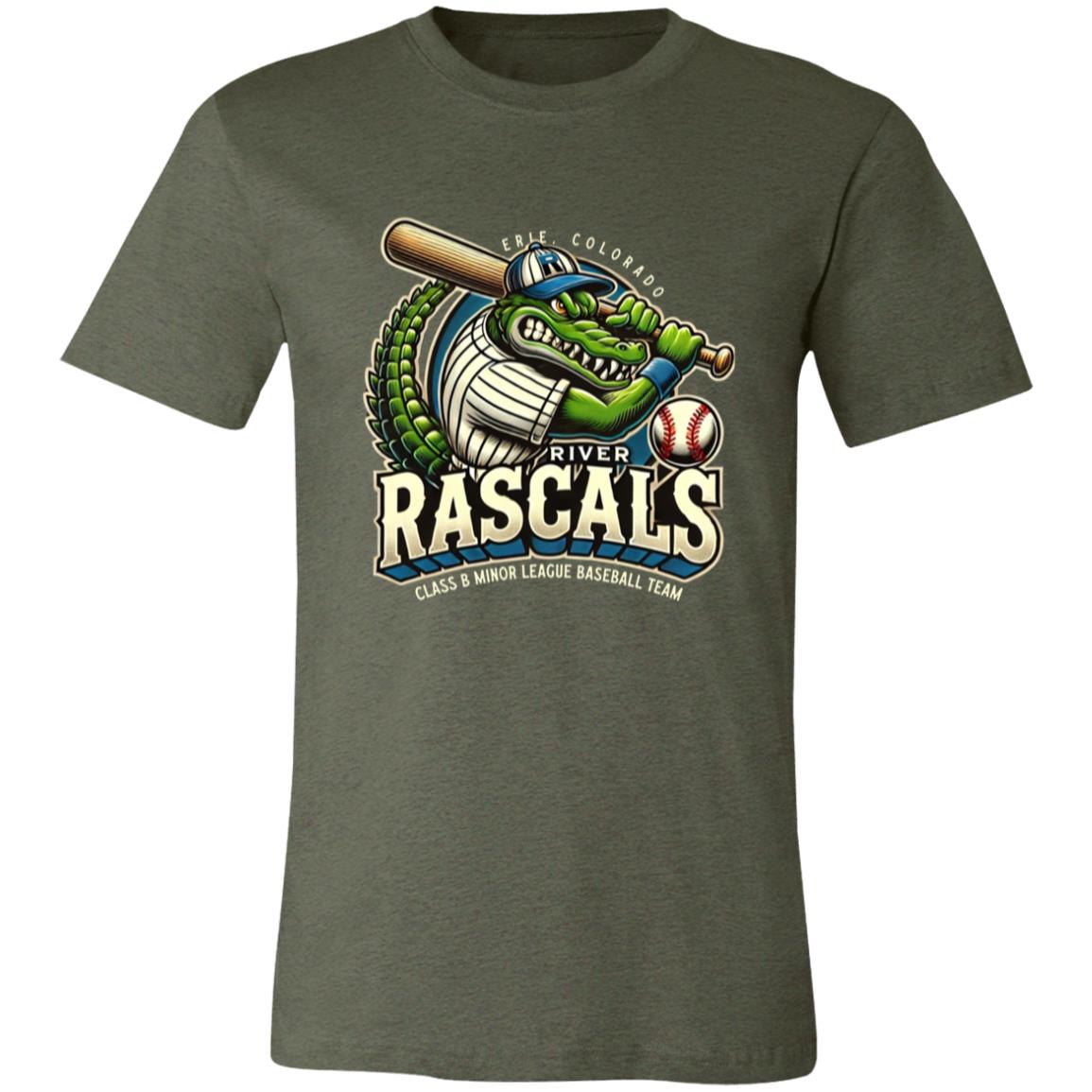 Erie River Rascals Minor League Baseball Team T-Shirt