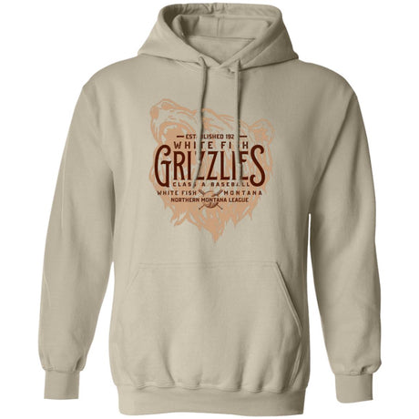 White Fish Grizzlies Retro Minor League Baseball Team-Unisex Premium Hoodie