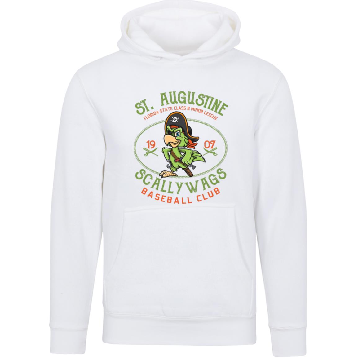 St. Augustine Scallywags Baseball Team Unisex Luxury Hoodie