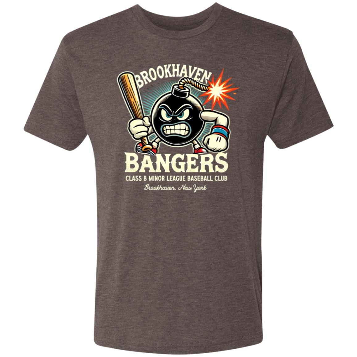 Brookhaven Bangers Minor League Baseball Team Triblend T-Shirt