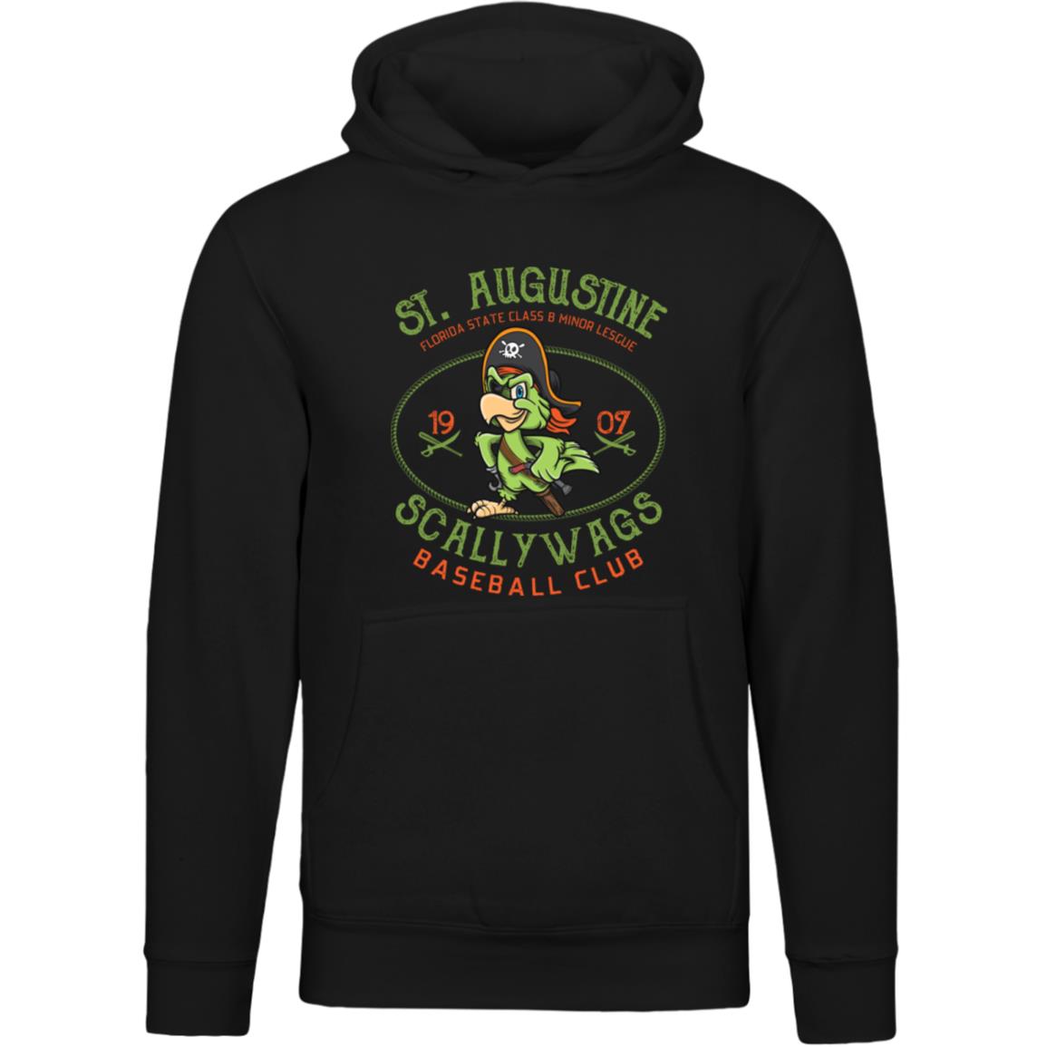 St. Augustine Scallywags Baseball Team Unisex Luxury Hoodie