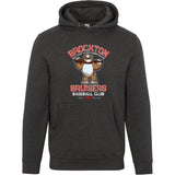 Brockton Bruisers Retro Minor League Baseball Team Unisex Luxury Hoodie