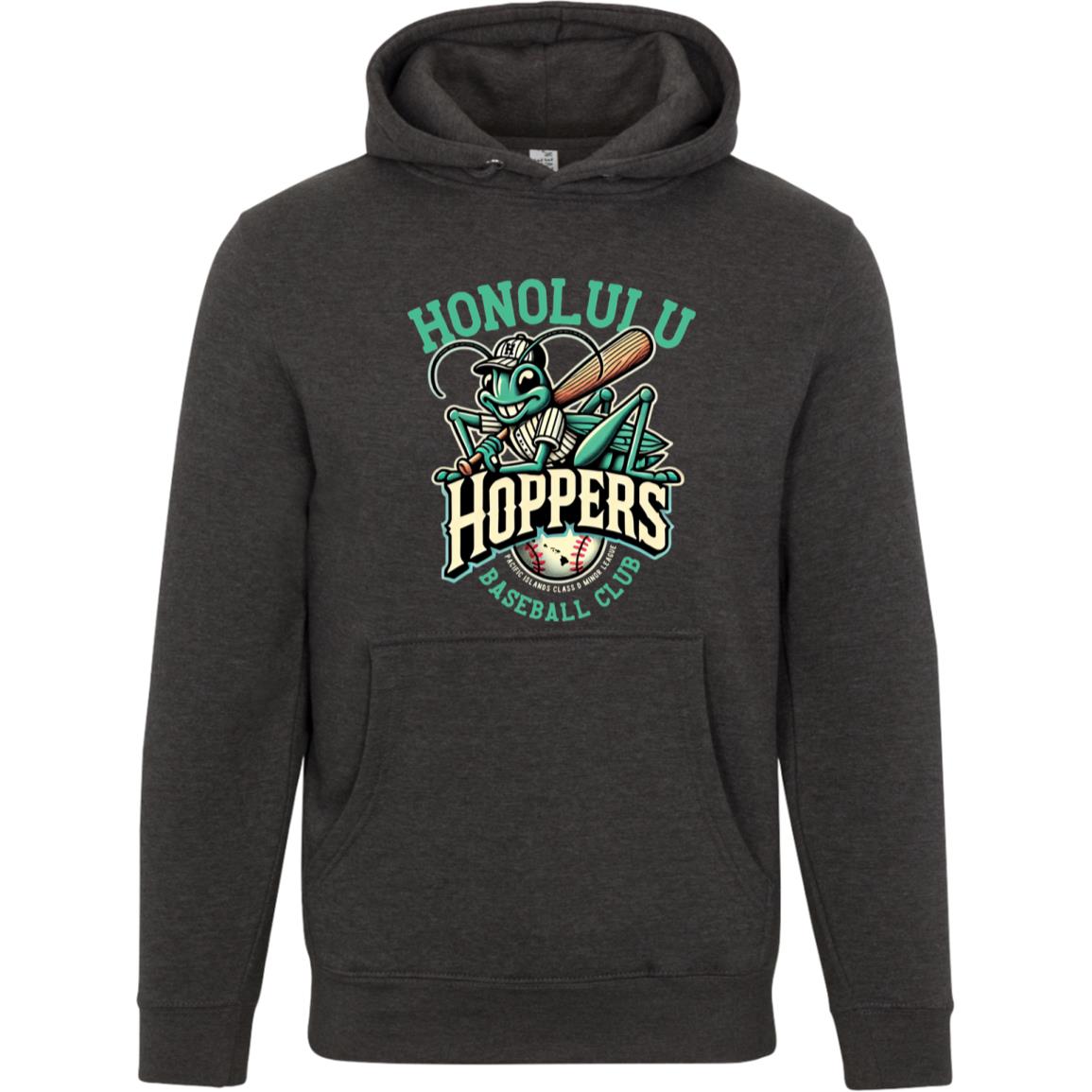 Honolulu Hoppers Minor League Baseball Team Unisex Luxury Hoodie