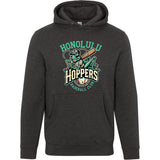 Honolulu Hoppers Minor League Baseball Team Unisex Luxury Hoodie