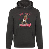 Howell County Hellhounds Baseball Team Unisex Luxury Hoodie