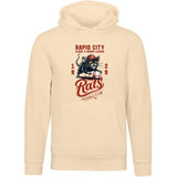 Rapid City Rats Retro Minor League Baseball Team-Unisex Luxury Hoodie