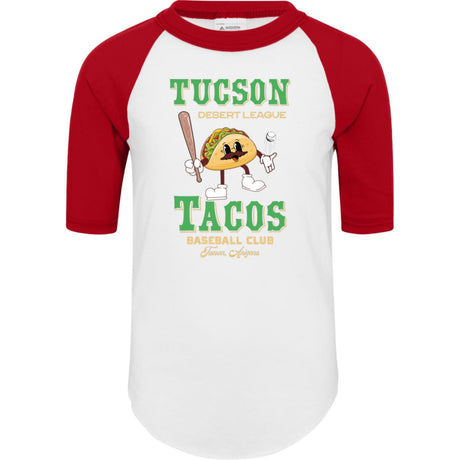 Tucson Tacos Baseball Club Youth Raglan Jersey