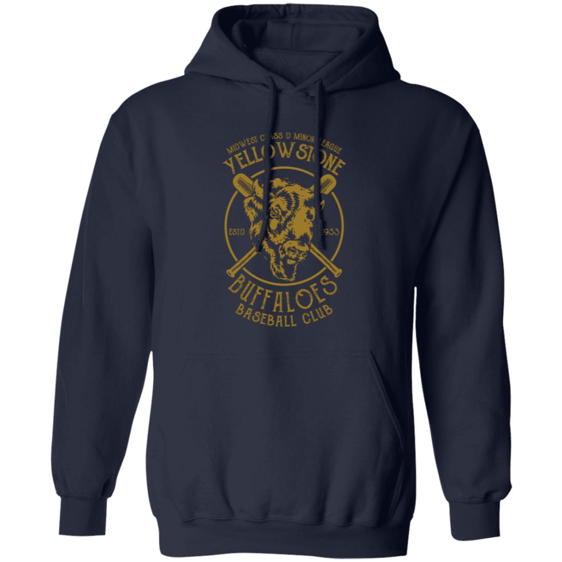 Yellowstone Buffaloes Retro Minor League Baseball Team-Unisex Premium Hoodie