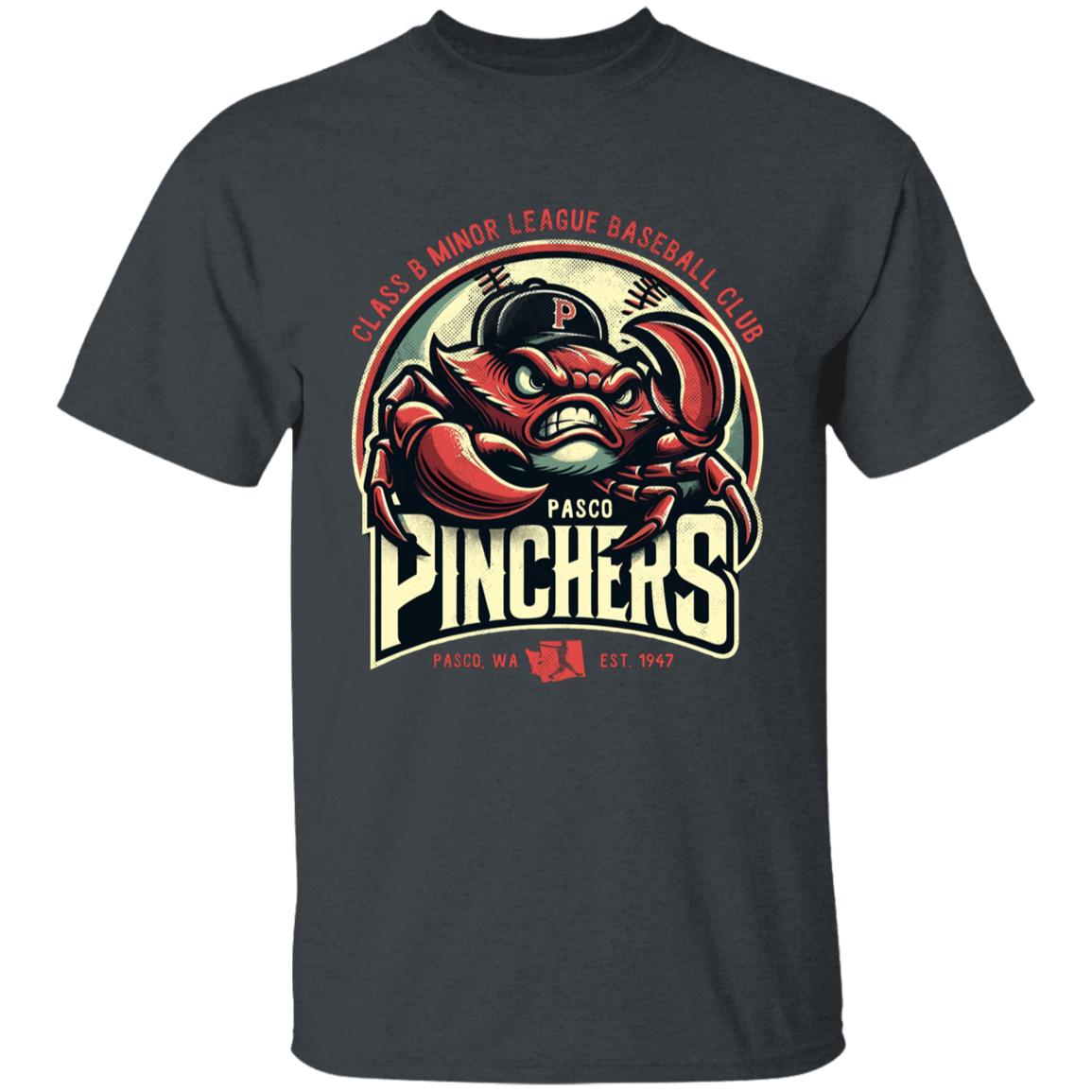 Pasco Pinchers Retro Minor League Baseball Youth Cotton T-Shirt