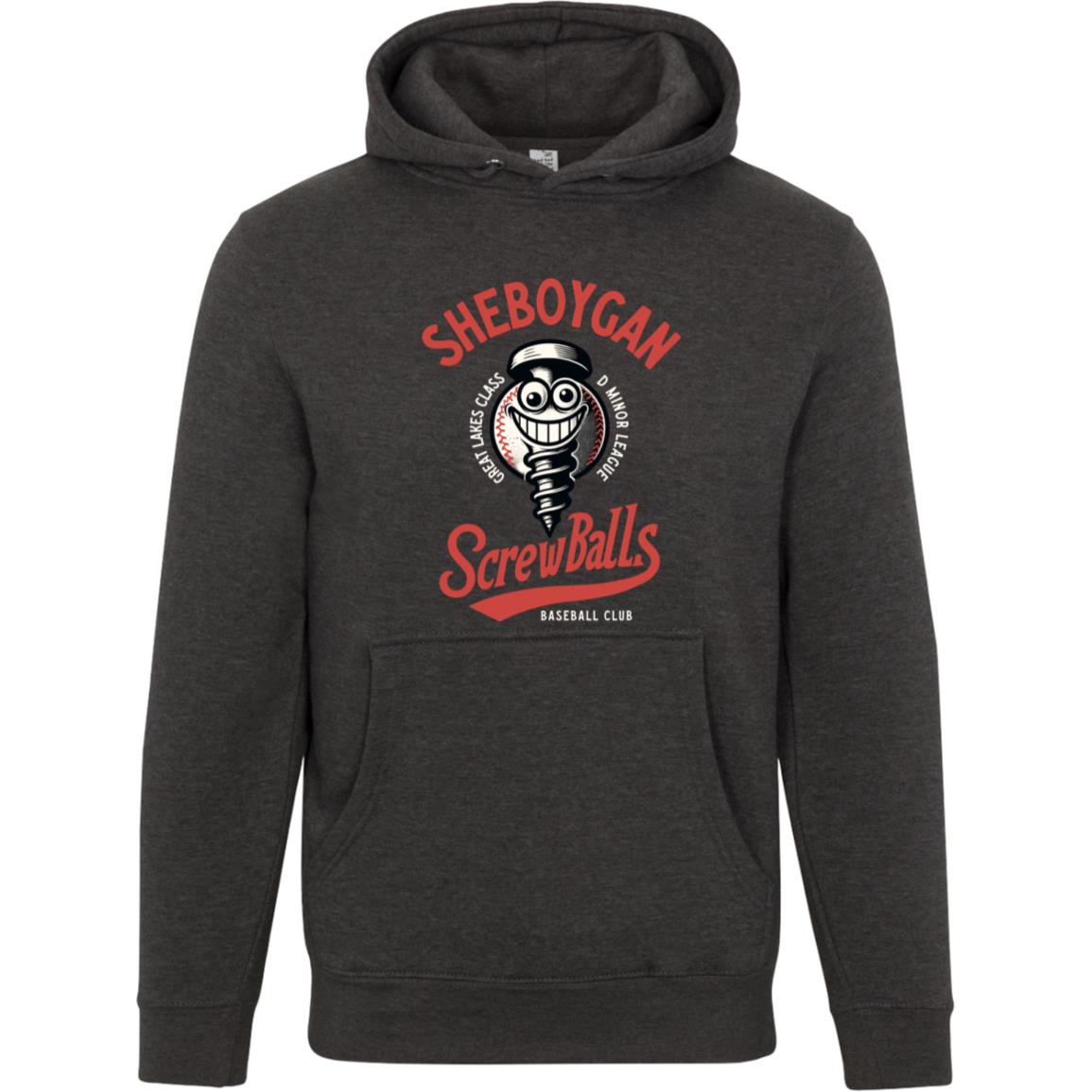 Sheboygan Screwballs Baseball Team Unisex Luxury Hoodie