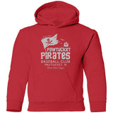 Pawtucket Pirates Retro Minor League Baseball Team-Youth Pullover Hoodie