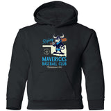 Ripley Mavericks Retro Minor League Baseball Team-Youth Pullover Hoodie