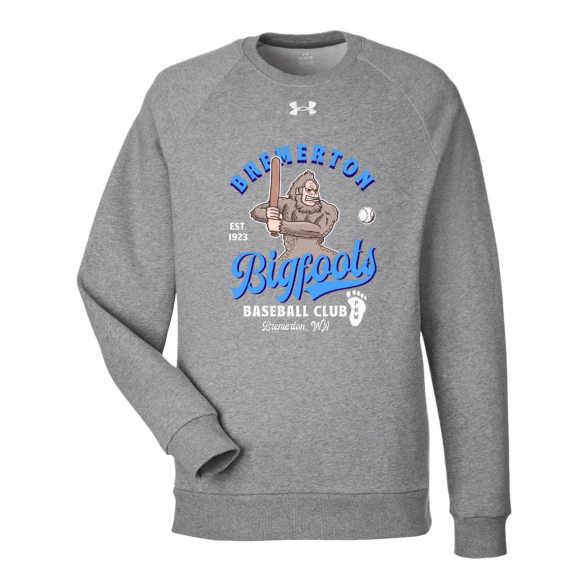 Bremerton Bigfoots Minor League Baseball Team Under Armour Mens Sweatshirt