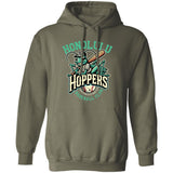 Honolulu Hoppers Minor League Baseball Team Pullover Hoodie