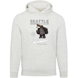 Seattle Silverbacks Retro Minor League Baseball Team Unisex Luxury Hoodie