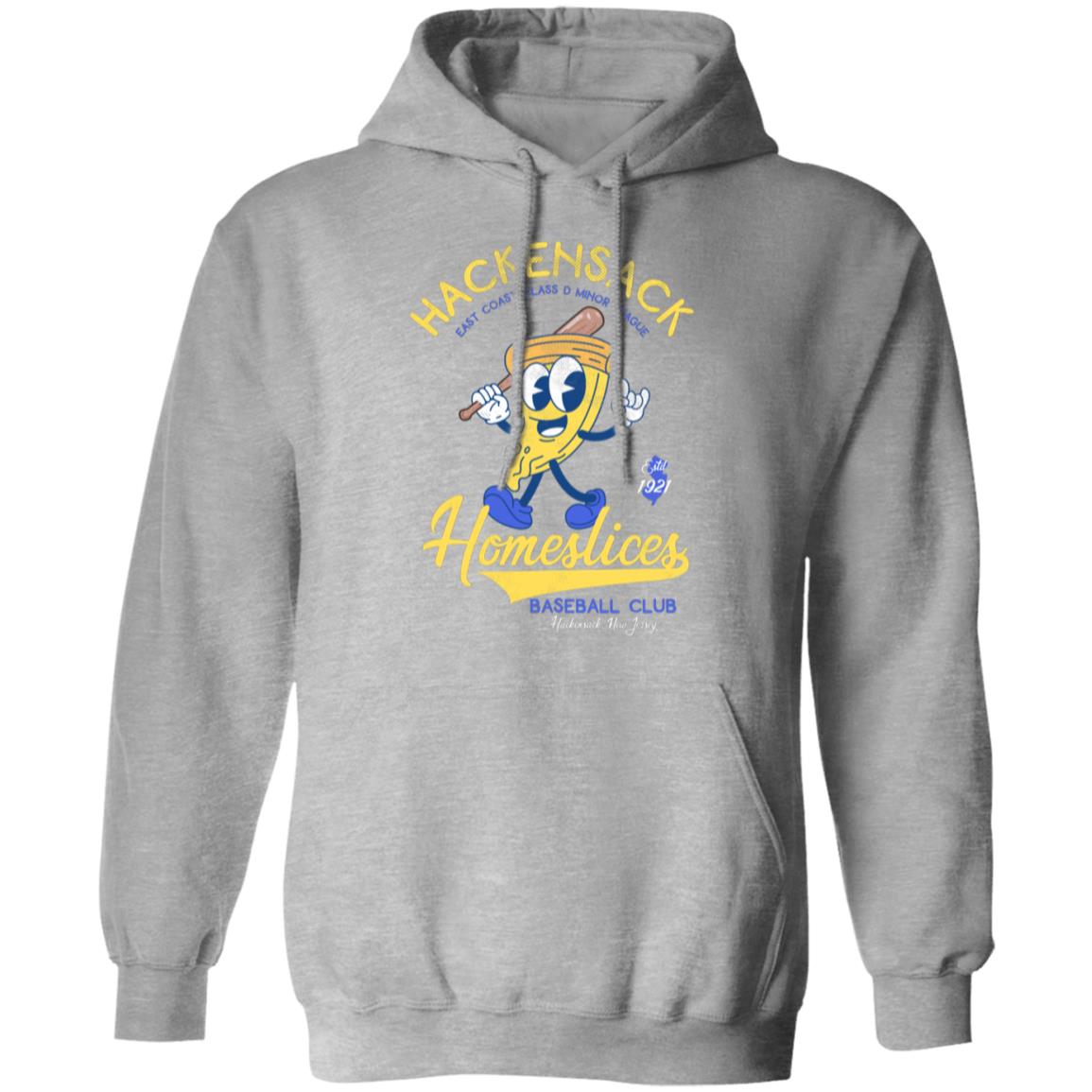 Hackensack Homeslices Retro Minor League Baseball Team-Unisex Premium Hoodie