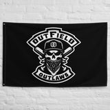 Outfield Outlaws Logo Flag - outfieldoutlaws