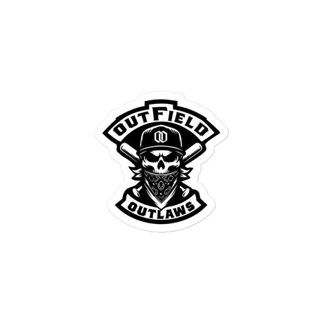 Outfield Outlaws Logo Sticker - outfieldoutlaws