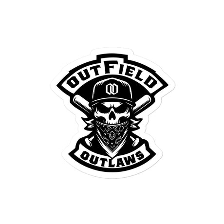 Outfield Outlaws Logo Sticker - outfieldoutlaws