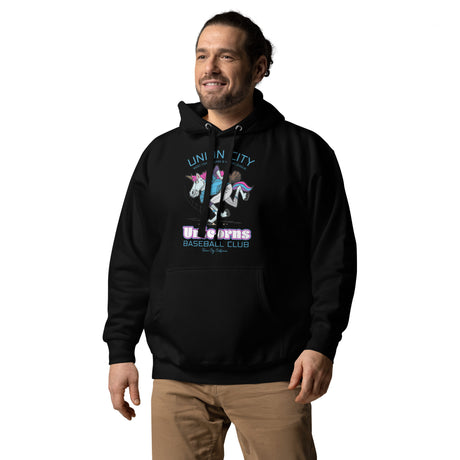 Union City Unicorns Retro Minor League Baseball Team-Unisex Hoodie