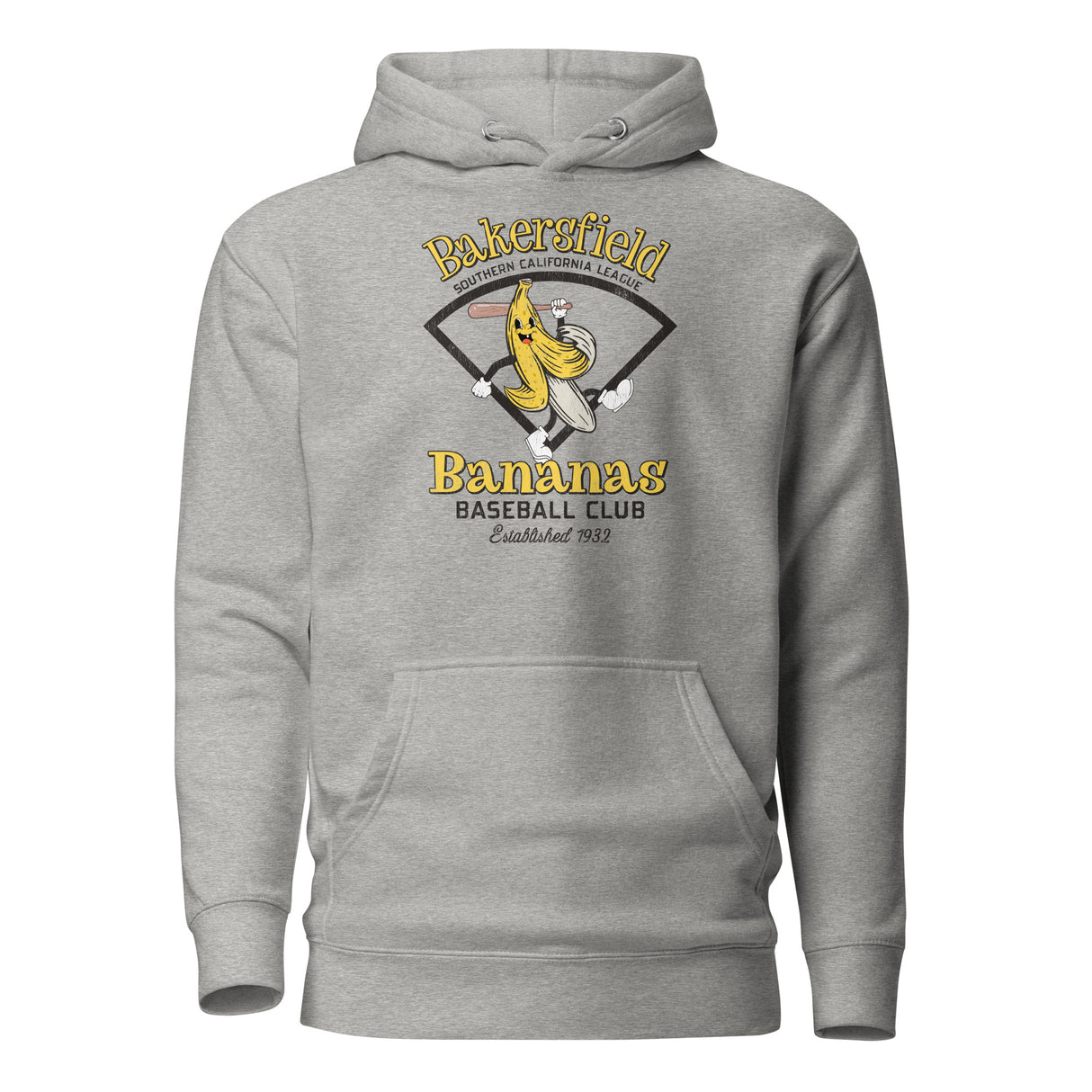 Bakersfield Bananas Retro Minor League Baseball Team-Unisex Hoodie