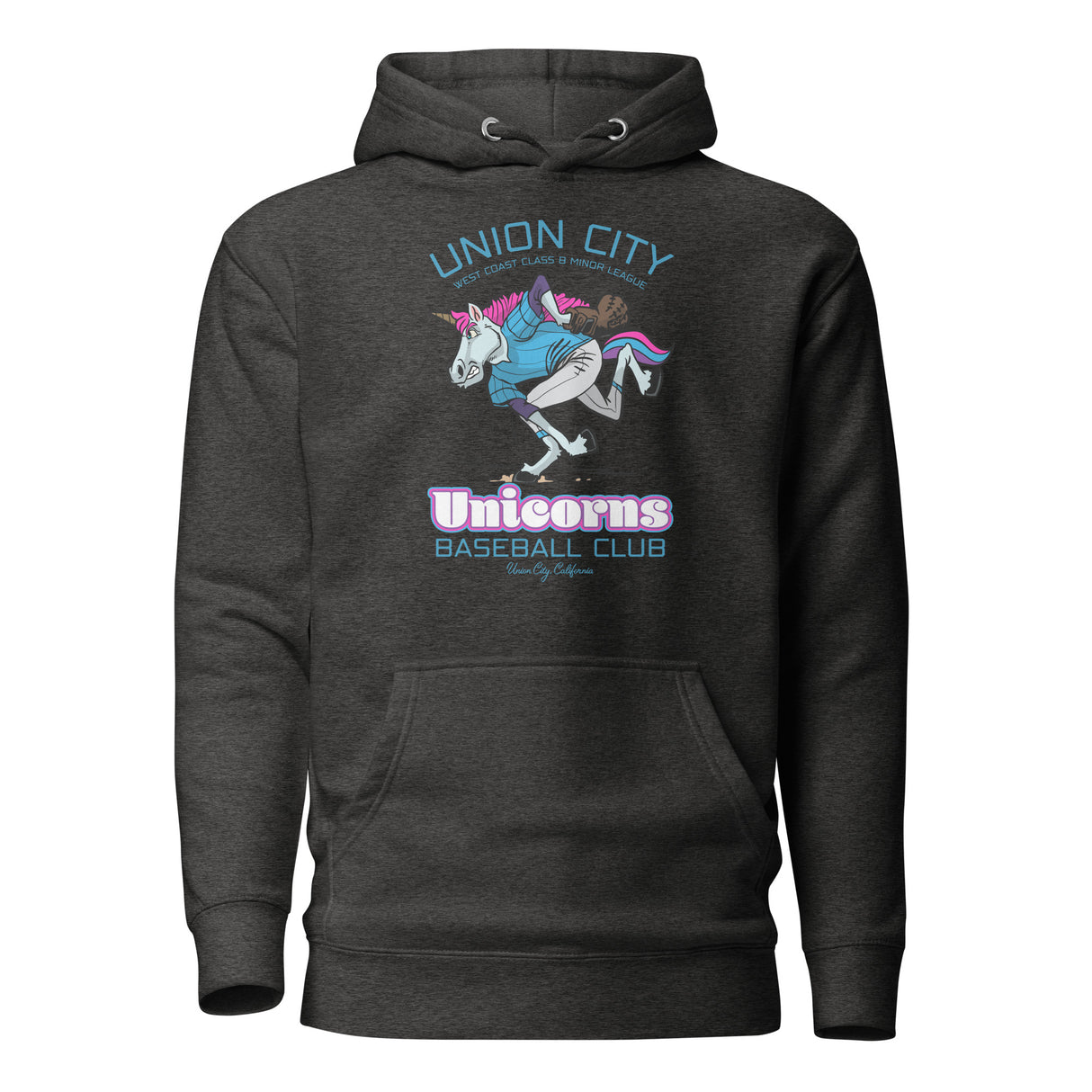 Union City Unicorns Retro Minor League Baseball Team-Unisex Hoodie