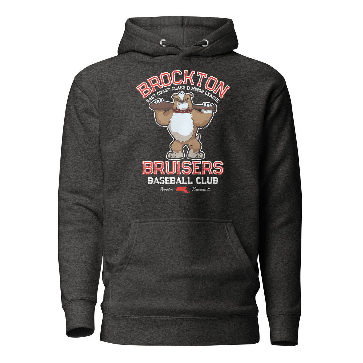 Brockton Bruisers Retro Minor League Baseball Team-Unisex Hoodie