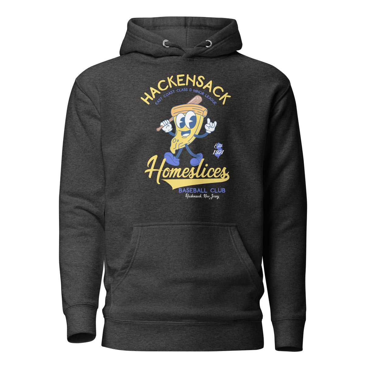 Hackensack Homeslices Retro Minor League Baseball Team-Unisex Hoodie