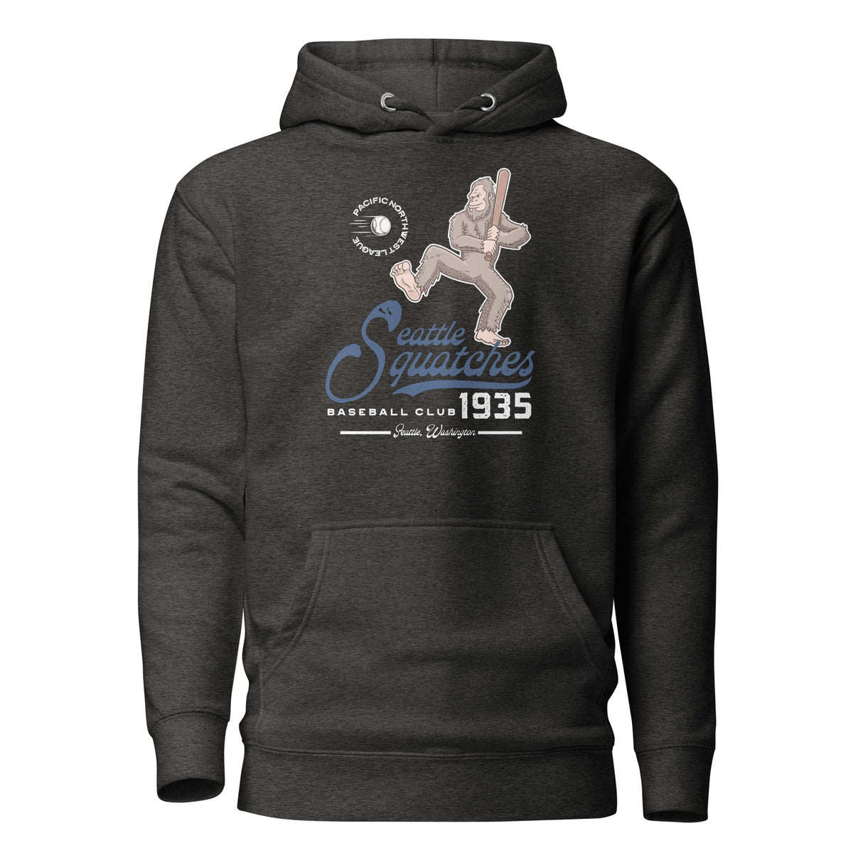 Seattle Squatches Retro Minor League Baseball Team-Unisex Hoodie