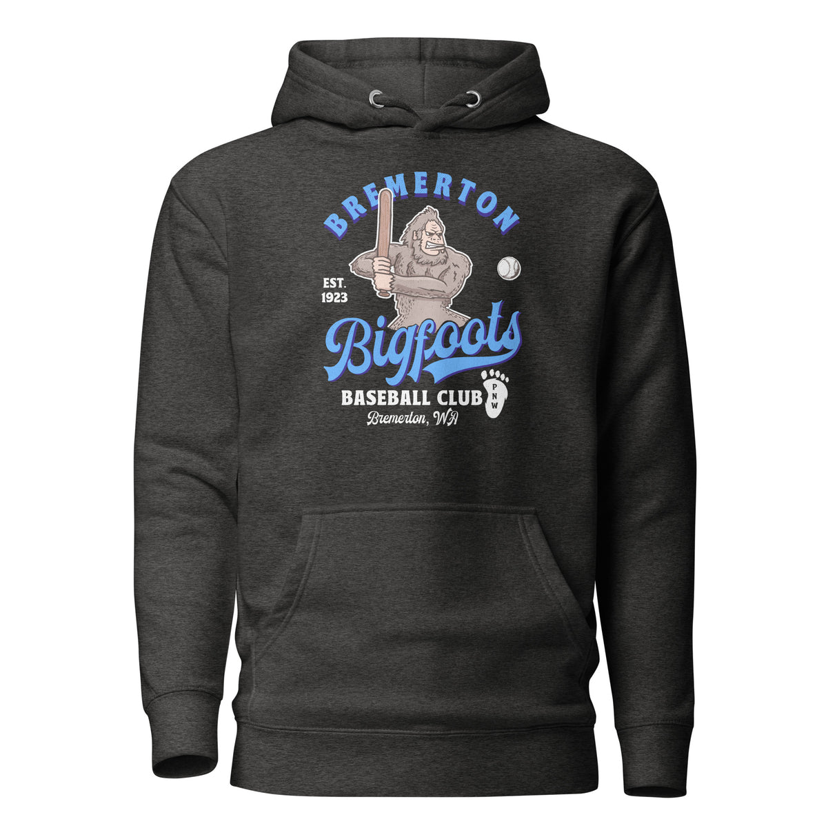 Bremerton Bigfoots Retro Minor League Baseball Team-Unisex Hoodie