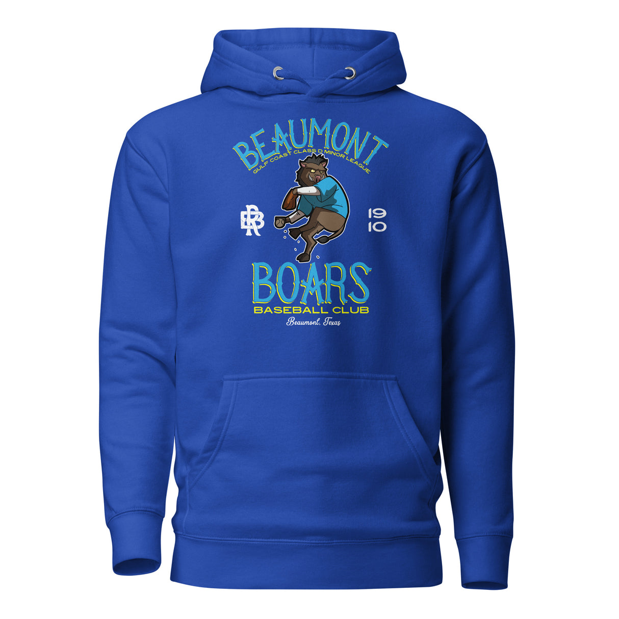 Beaumont Boars Retro Minor League Baseball Team-Unisex Hoodie