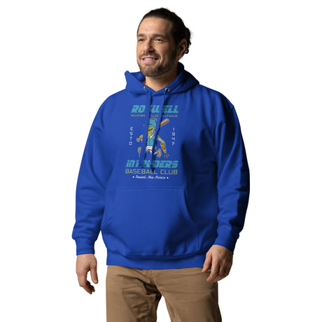 Roswell Intruders Retro Minor League Baseball Team-Unisex Hoodie