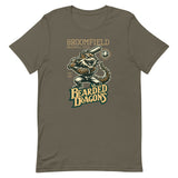 Broomfield Bearded Dragons Retro Minor League Baseball Team Unisex t-shirt - outfieldoutlaws