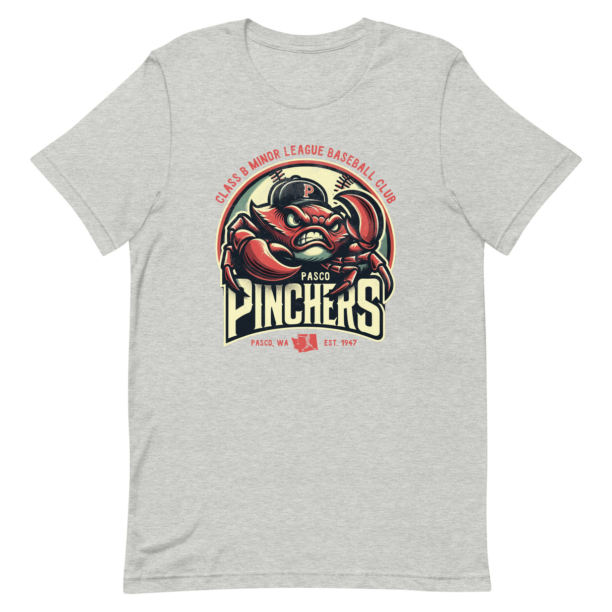 Pasco Pinchers Retro Minor League Baseball Team Unisex T-shirt - outfieldoutlaws