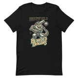 Broomfield Bearded Dragons Retro Minor League Baseball Team Unisex t-shirt - outfieldoutlaws