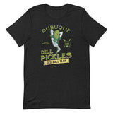 Dubuque Dill Pickles Retro Minor League Baseball Team Unisex T-shirt - outfieldoutlaws