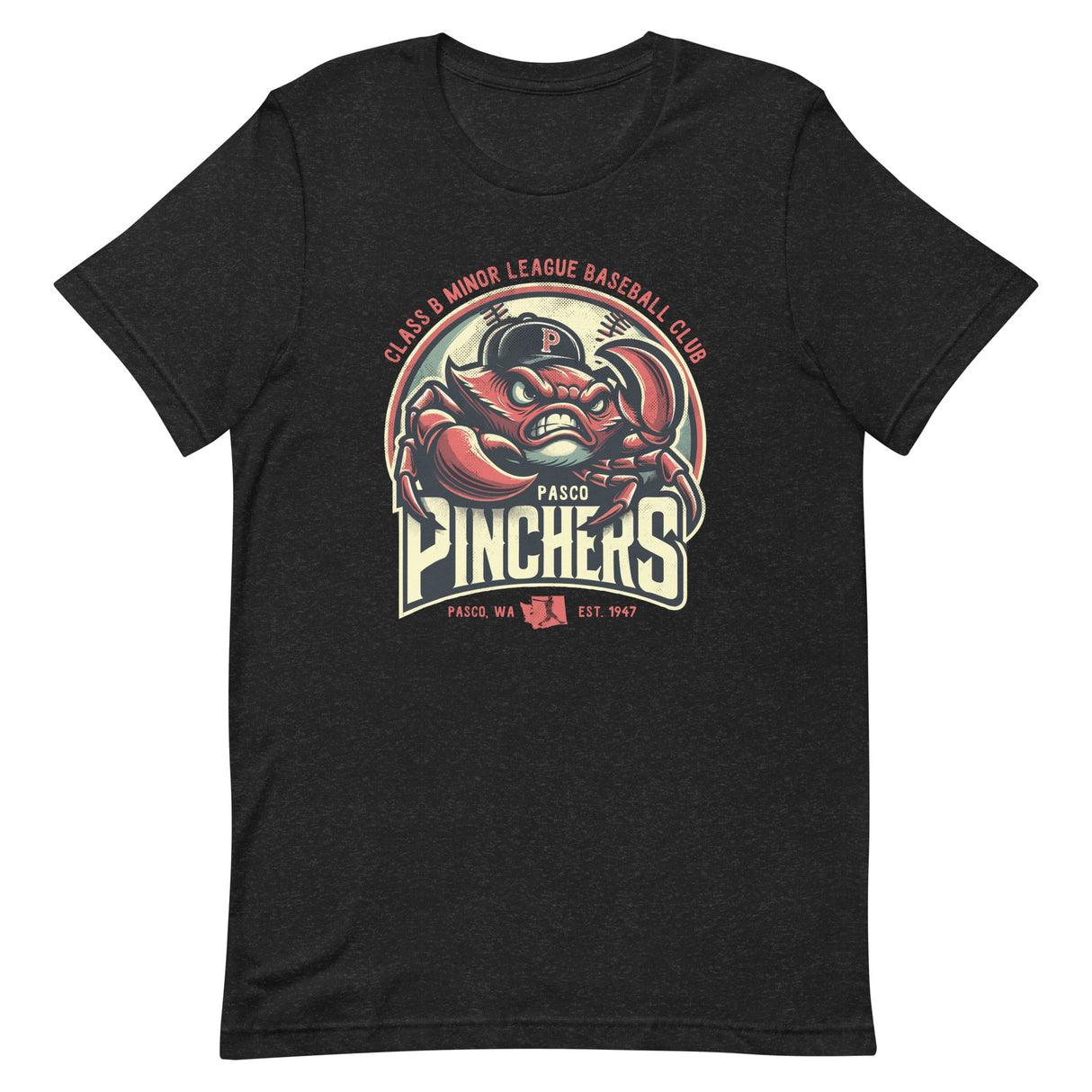 Pasco Pinchers Retro Minor League Baseball Team Unisex T-shirt - outfieldoutlaws