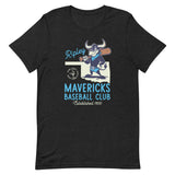 Ripley Mavericks Retro Minor League Baseball Team Unisex T-shirt - outfieldoutlaws