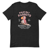 Palm Bay Parrots Retro Minor League Baseball Team Unisex T-shirt - outfieldoutlaws