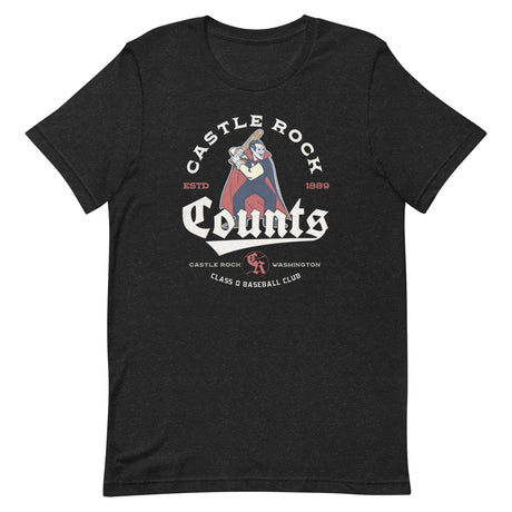 Castle Rock Counts Retro Minor League Baseball Team Unisex t-shirt - outfieldoutlaws