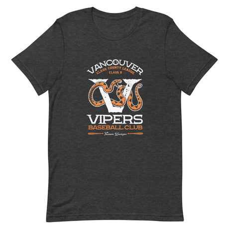 Vancouver Vipers Retro Minor League Baseball Team Unisex T-shirt - outfieldoutlaws