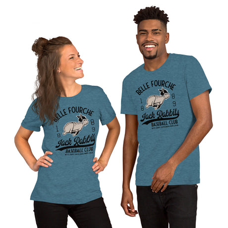 Belle Fourche Jack Rabbits Retro Minor League Baseball Team Unisex T-shirt - outfieldoutlaws