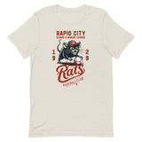 Rapid City Rats Retro Minor League Baseball Team Unisex T-shirt - outfieldoutlaws