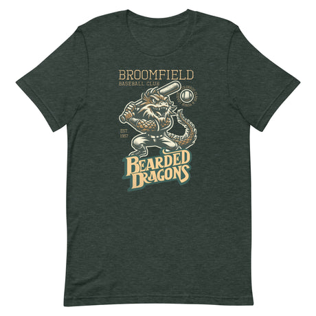 Broomfield Bearded Dragons Retro Minor League Baseball Team Unisex t-shirt - outfieldoutlaws