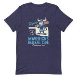 Ripley Mavericks Retro Minor League Baseball Team Unisex T-shirt - outfieldoutlaws
