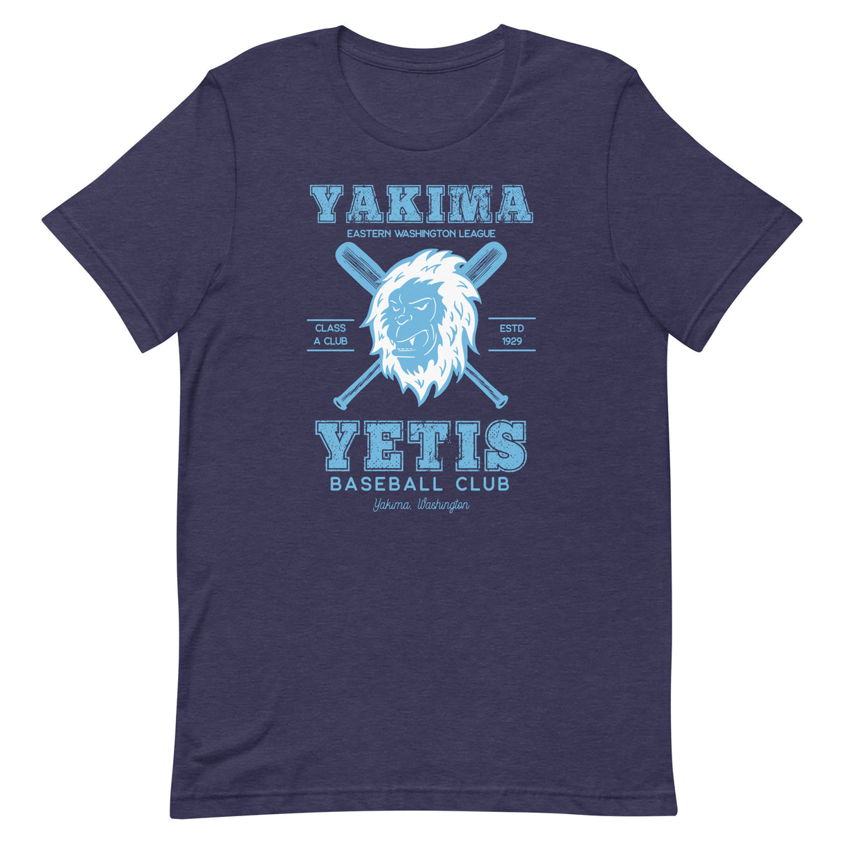 Yakima Yetis Retro Minor League Baseball Team Unisex T-shirt - outfieldoutlaws