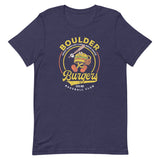 Boulder Burgers Retro Minor League Baseball Team Unisex T-shirt - outfieldoutlaws